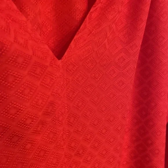 NWOT Beautiful red Velvet top size large ❤️ - Picture 4 of 4